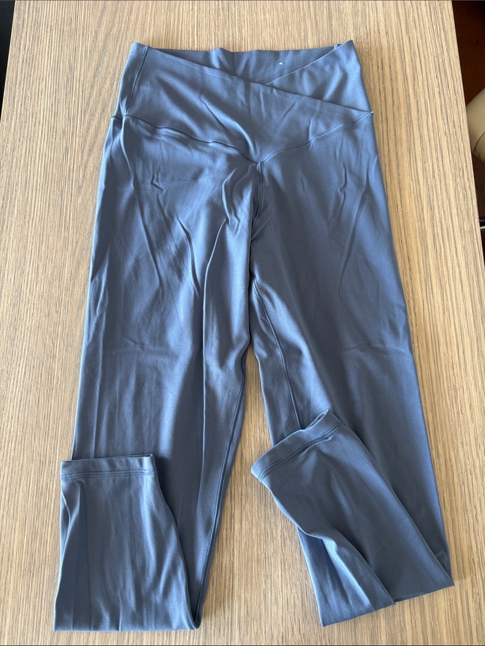 Aerie OFFLINE Real Me High Rise Crossover Leggings Blue Size L